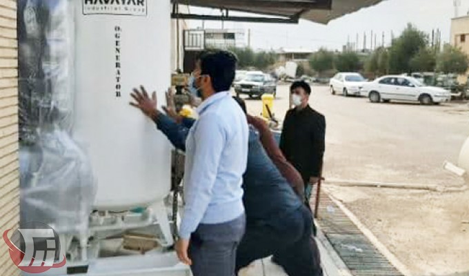 راه‌اندازی دستگاه اکسیژن سازِ بیمارستان امام خمینی پلدختر
