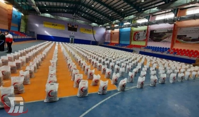 توزیع ۱۶۰۰ بسته معیشتی بین آسیب دیدگان کرونا در لرستان