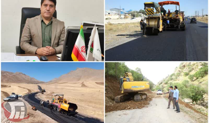 اتصال ۳۱۴ روستای لرستان به جاده‌های ایمن