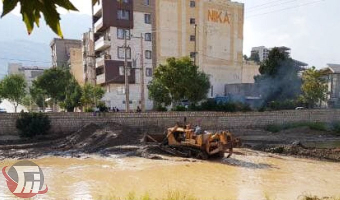 لایروبی 100درصدی برخی رودخانه‌ها در مناطق حساس لرستان