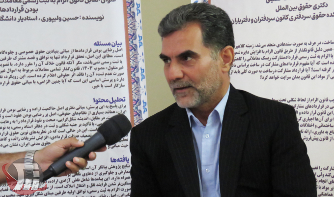 محمدرضا جابر انصاری رییس دانشگاه آزاد اسلامی لرستان