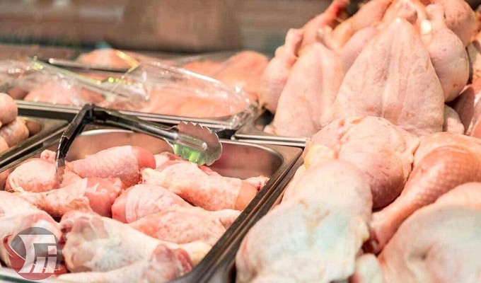 ورود بیش از۱۲۰۰ تن مرغ گرم به بازار خرم‌آباد
