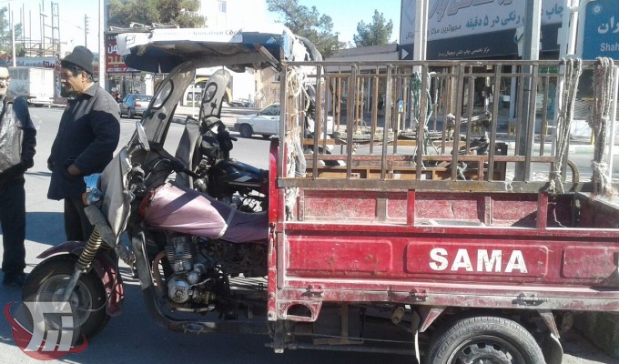 پلاک شدن موتورهای سه چرخ در خرم‌آباد