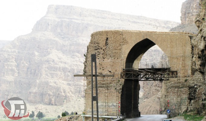 آغاز مرمت پل تاریخی «پلدختر»