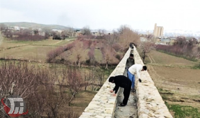 اتمام‌ مرمت پل «قلعه ‌حاتم» بروجرد 