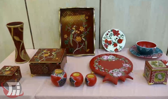 نمایشگاه آثار هنری در خرم آباد دایر شد