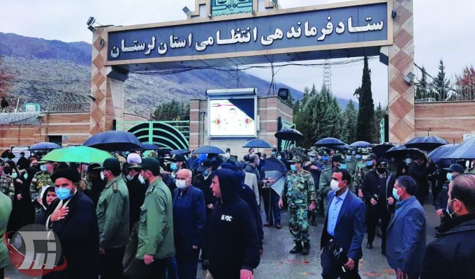 پیکر مطهر شهید «رحمان پور دهقان» در خرمآباد تشییع شد