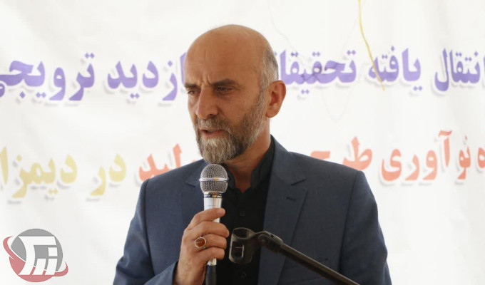 سید عماد شاهرخی رئیس سازمان جهاد کشاورزی لرستان 