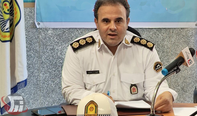 سرهنگ کریم فاخری رئیس پلیس راهور لرستان