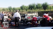 تصادف خونین در جاده خرم‌آباد - الشتر ۵ کشته و ۶ زخمی بر جای گذاشت