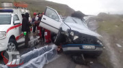 ۳ مصدوم و ۱ کشته در حادثه رانندگی جاده بروجرد به اراک