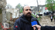 تخریب یک واحد مسکونی در خرم‌آباد