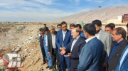 بازدید معاون وزیر کشور از مناطق سیل زده پلدختر