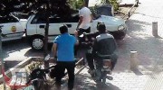 دستگیری گوشی قاپ حرفه‌ای حین سرقت