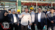 بازدید اقتصادی‌ها از خودروسازی بروجرد 