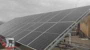 استقرار نیروگاه خورشیدی در ساختمان معاونت آبفا لرستان