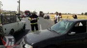 تصادف در محور فیروزآباد ـ خرم‌آباد