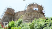 اتمام مرمت اضطراری قلعه تاریخی «فلک الافلاک»
